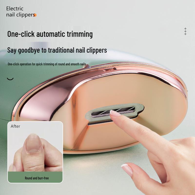 Tagliaunghie Elettrico Ricaricabile e Set Manicure per Adulti