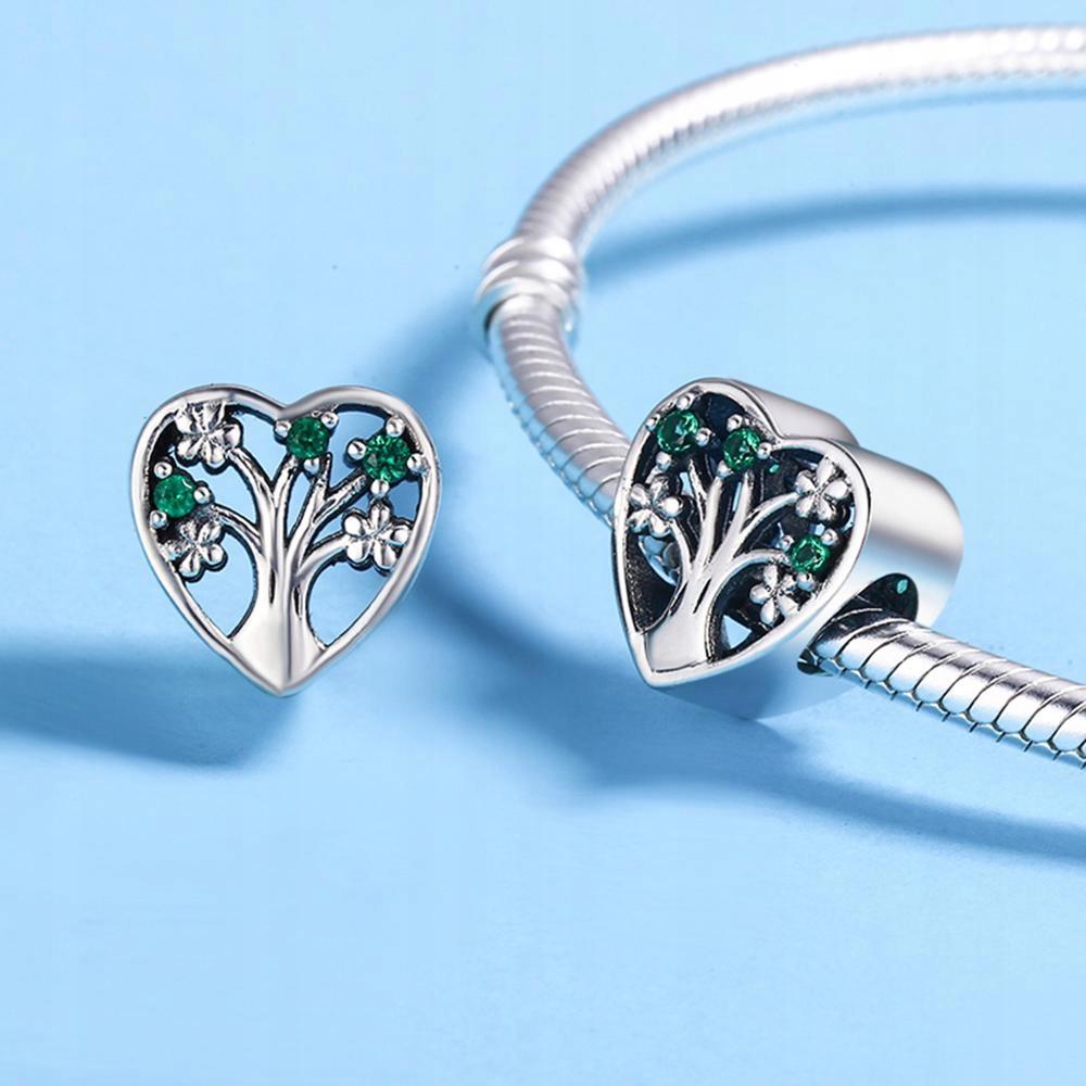 Charms Do Pandora Zawieszka Charms Drzewo Życia Serce Srebro 925 Charmsy Trusky