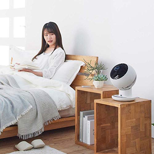 IRIS OHYAMA Circulator Fan AI Operation 18 Tatami Swing Up/Down/Left/Right Circulator Eye White PCF-SCAI15T