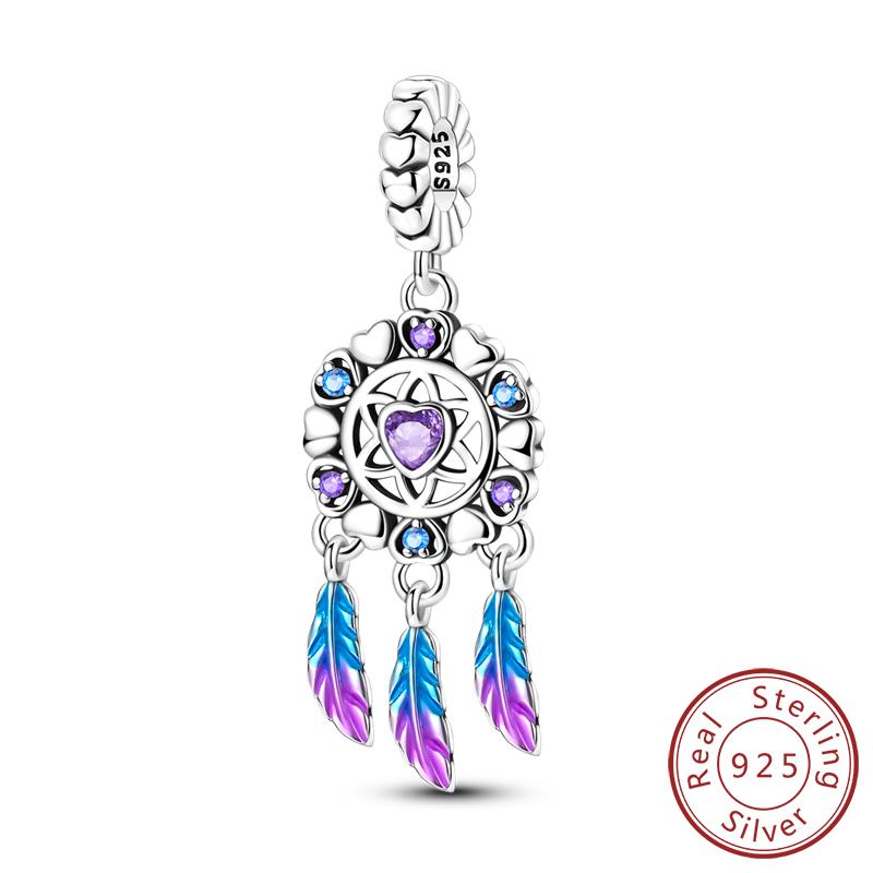 Original Copper Charms Beads Crown Football Trophy Carp Cat Charms Fit Bracelet Bangle Necklace Woman Jewelry Gift