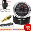 52MM Water Temperature Gauge 40-140 Celsius Car Water Temp Joint Pipe Sensor Adapter 1/8NPT Temperature Indicator for Car