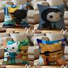 Little Column Under The Sea Cushion Cover Anti-dustmite Pillowcase Invisible Zipper Silky Short Plush Sofa Cushion Cover