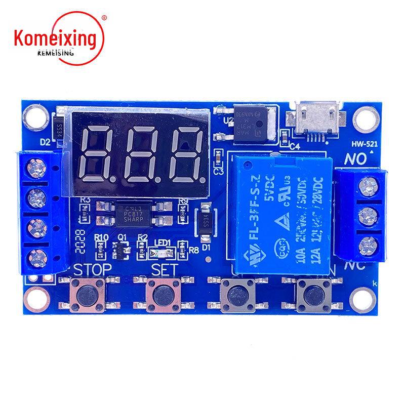 

Односторонній релейний модуль: Затримує вимкнення живлення, запускає перемикач ланцюга синхронізації та від’єднує, щоб ініціювати цикл затримки. Micro interface