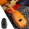Leather Car Remote Key Cover Case Holder Shell Keyring Styling for WRX Forester Crosstrek Outback BRZ Legacy Accessories