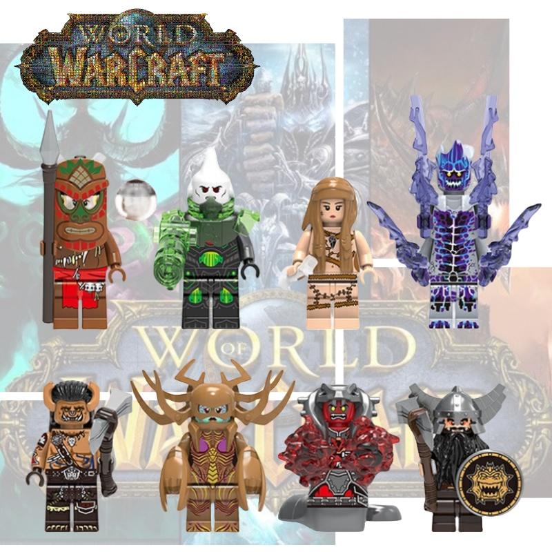 X0285 Evil Dwarf Mechanical Virus Soldier Building Blocks Toy Diy Abs Material Non-electric