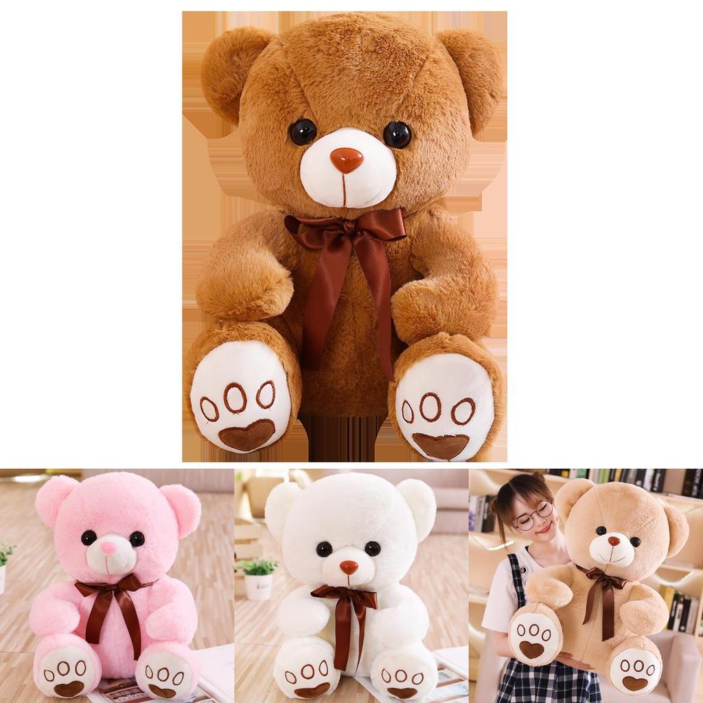 Adorable Plush Teddy Bear Couple Soft Stuffed Panda Doll Perfect For Birthdays And Weddings