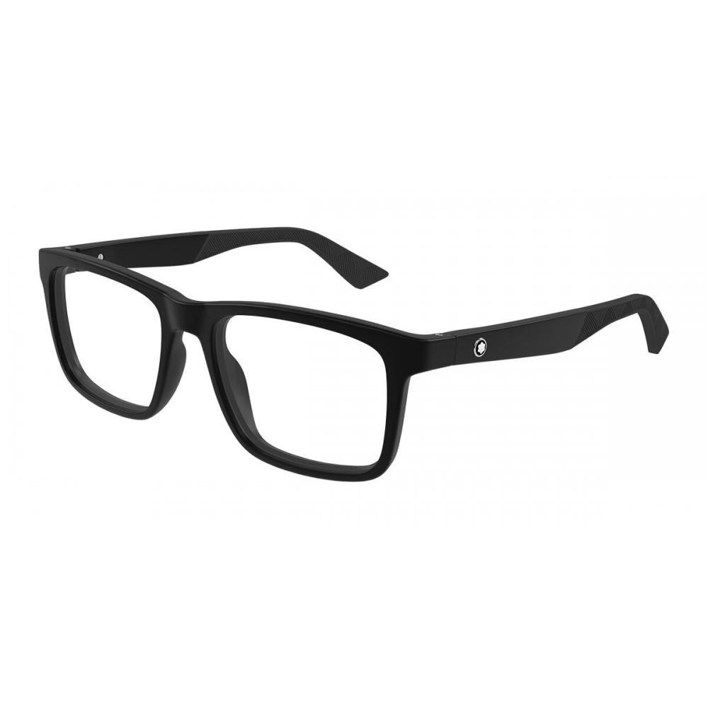 Montblanc Mb0434o 002 Men Eyeglasses Black/55-18-145