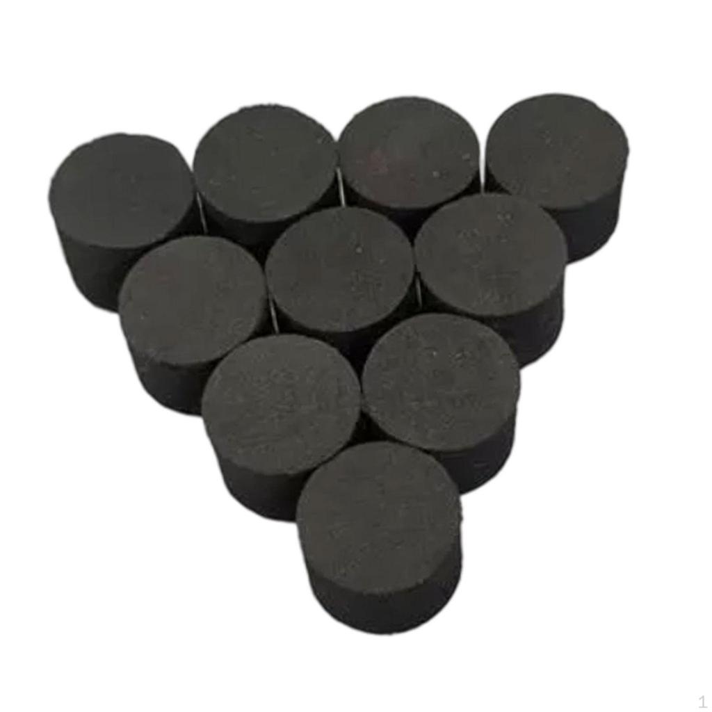 10 Pieces Drum Trigger Sponge Column DIY Electronic Good Elastic Replacement Black 20mm High
