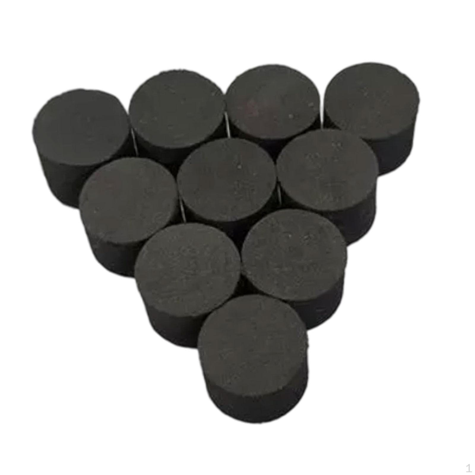 

10 штук Триггер для барабана Губчатый столбик Сделай сам Электронный Хорошая эластичность Замена Черный 20 мм Высокий 19x20mm