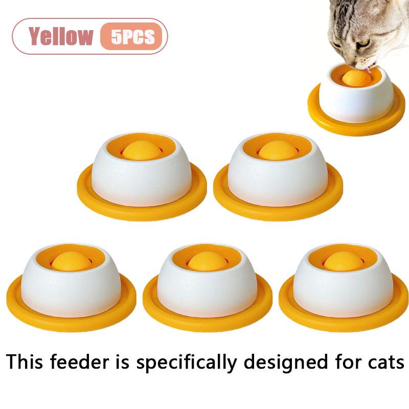 Interactive Pet Licking Mat for Cats and Dogs Non-Slip Slow Feeder Bowl with Raised Patterns Promotes Calmness and Oral Health