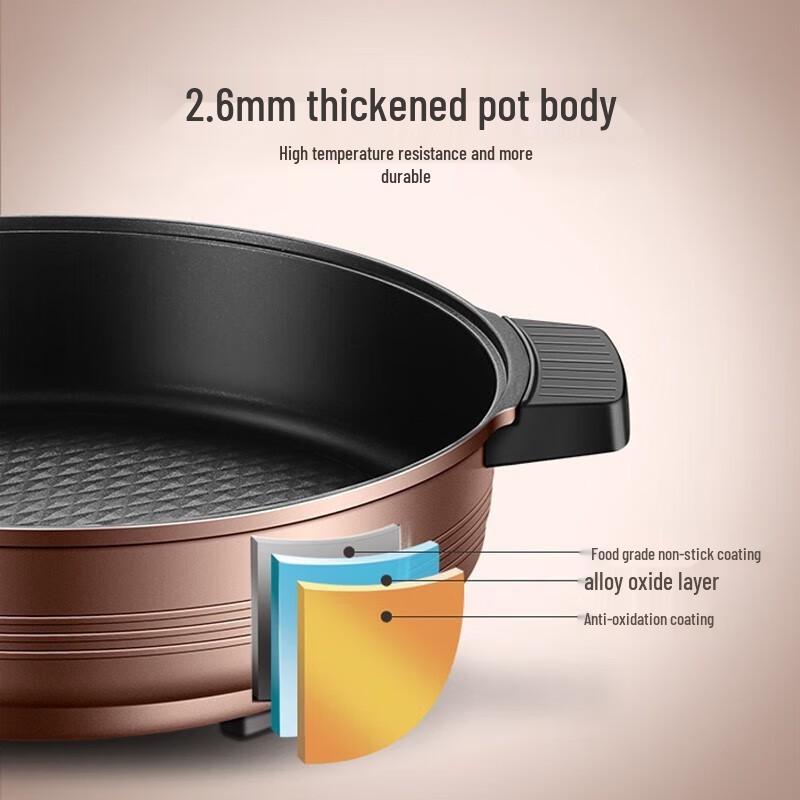 SUPOR 6L Multi-functional Electric Hot Pot & Grill CN Plug (adapter Included)