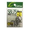 [Owner] SBL-75M Single 75 Barbless Hook for Minnows #1 Black