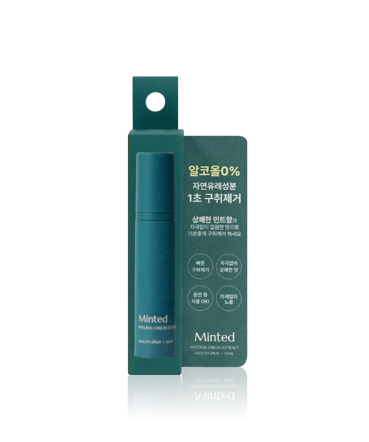 Non-alcoholic mouth spray