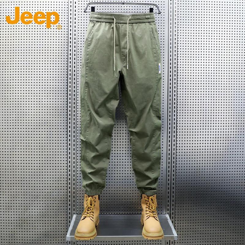 

JEEP Men s Loose Fit Tapered Cargo Pants 4XL