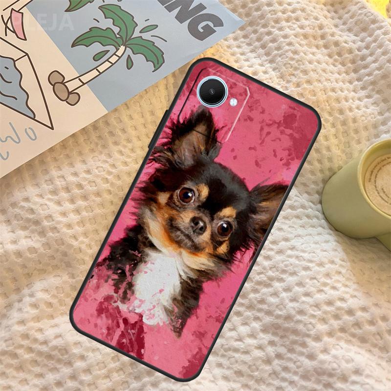 Chihuahua Dog Case For Realme C67 C63 C55 C51 C75 C61 C53 C35 C65 C71 11 12 13 14 15 Pro Plus GT6 GT7 Pro