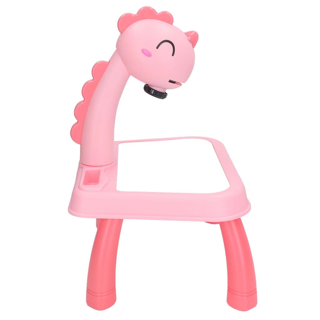 Drawing Projector Table Cute Dinosaur Design Bright Colors Detachable   Projector for Kids Education