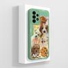 For Samsung Galaxy A52 A52S Case Cute Candy Painted Cover For Samsung A 52 Soft Liquid Silicone Phone Cases For Samsung A52 Capa