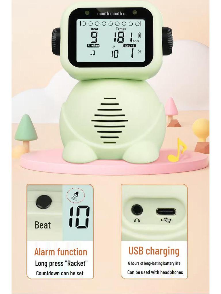 Human Voice Metronome JM93 for Piano, Guitar, Guzheng, Drum - Universal Music Rhythm Device