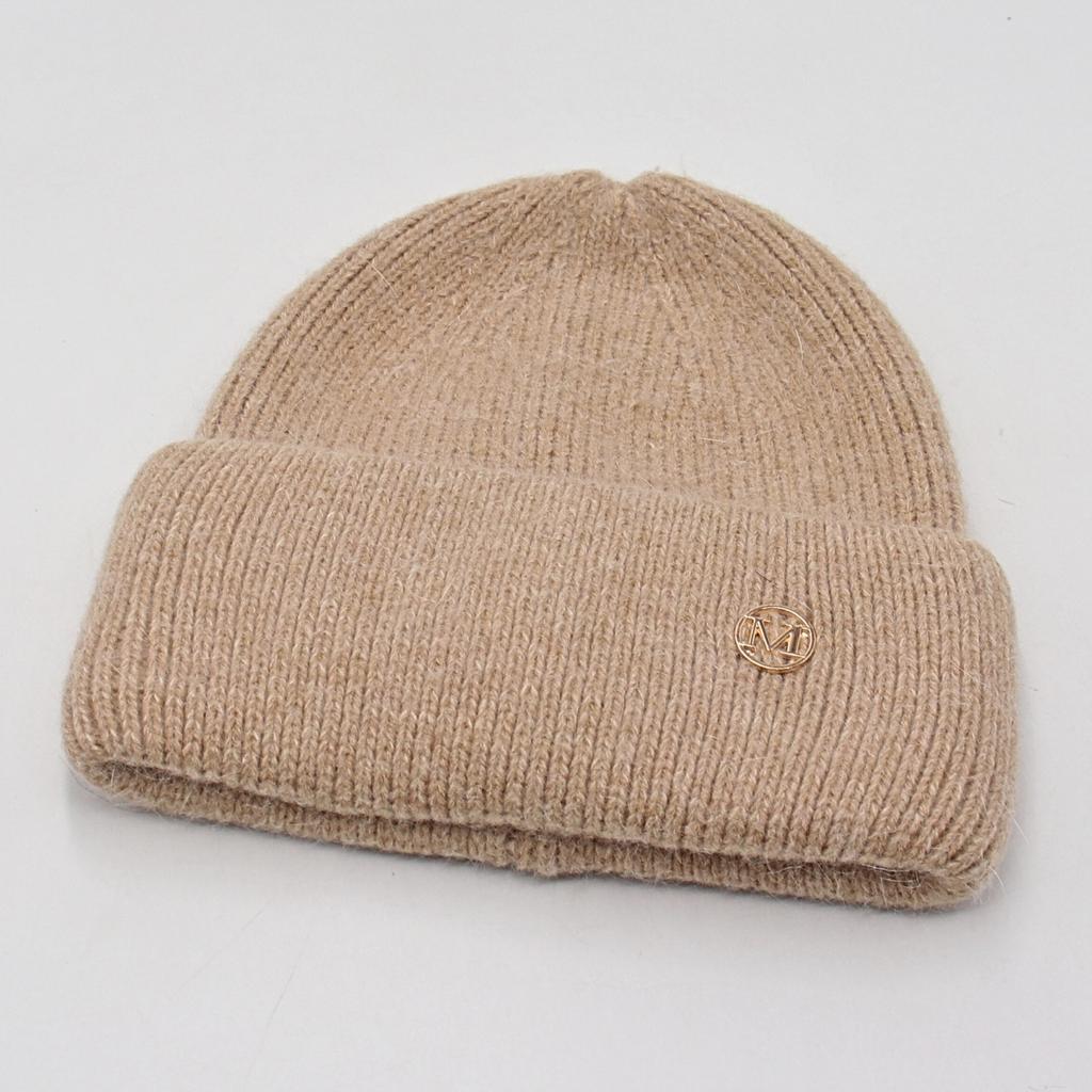 Plush Hat Alphabet Hat Temperament Bucket Hat Thermal Head Hat Winter Hat Woman