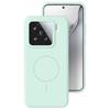 For Xiaomi 14 Pro Liquid Silicone Magnetic Case Skin-Touch Phone Cover