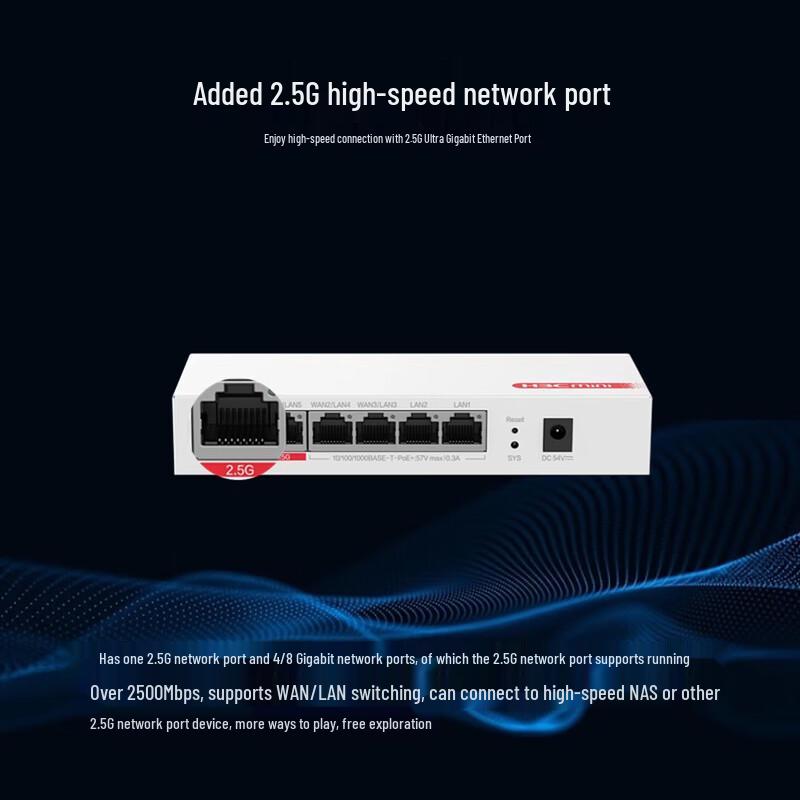 H3C 1500M Wi-Fi 6 Ceiling AP System with 5-Port Gigabit Router (CN version)