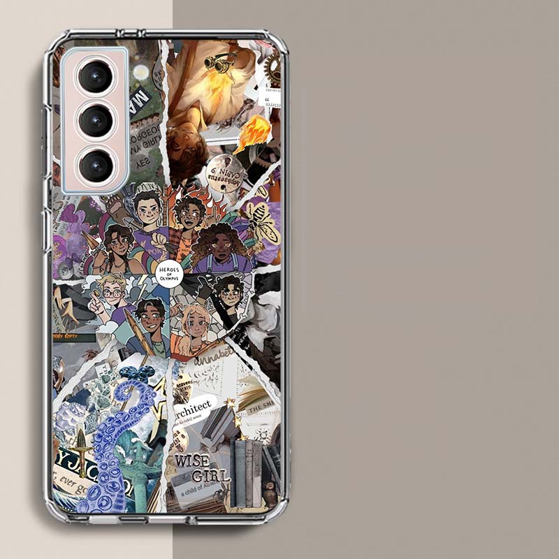 

P-Percy J-Jackson Poseidon Camp Half-Blood Phone Case For Samsung Galaxy S25 Edge S24 S23 FE S21 S20 S10 Plus S22 S26 Ultra Cove Samsung S23