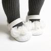 MYGGPP Small Flower Woolen Baby Princess Shoes Baby Shoes Soft Soled Toddler Shoes