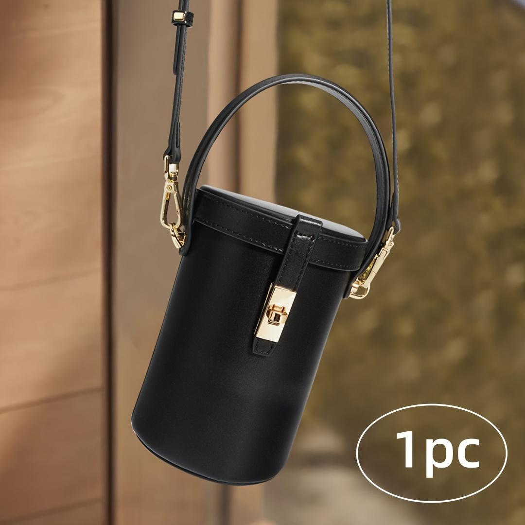 

1 шт. повседневная сумка-ведро, сумка большой емкости, сумка через плечо или через плечо, элегантная и стильная дорожная сумка m