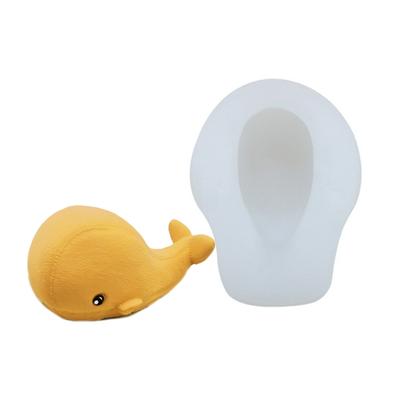 Víceúčelová silikonová forma na velrybu pro dort a čokoládu 3D forma na dezert ve tvaru oceánského zvířete kuchyňské pečicí potřeby