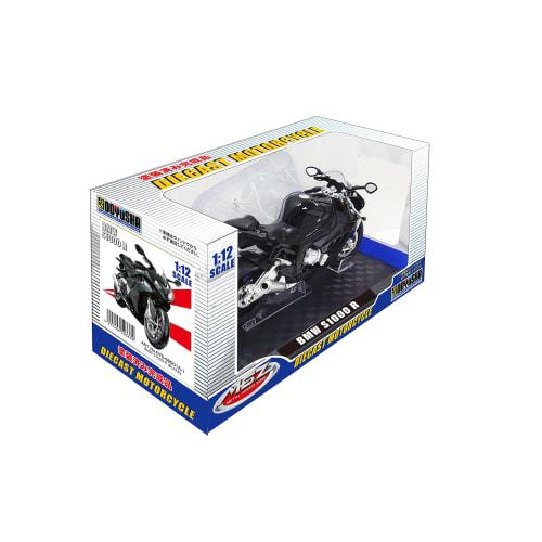 DOYUSHA Diecast Motorcycle 1/12 Scale BMW S1000 RR Black Finished Product