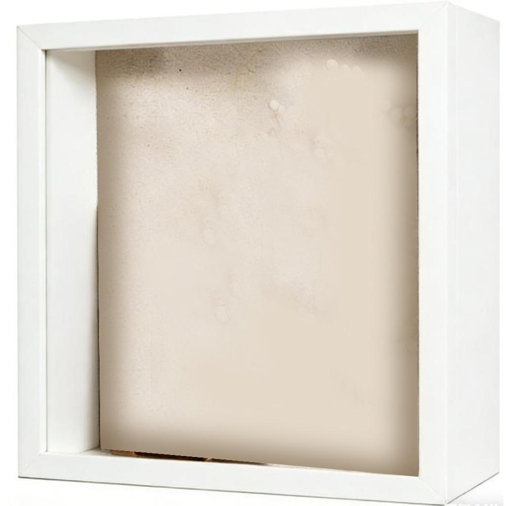 1 pz Cornice Profonda a Scatola Cornice Espositore in Legno Cornice da Parete con Effetto Legno Scatola della Memoria per Souvenir Cimeli Fiori