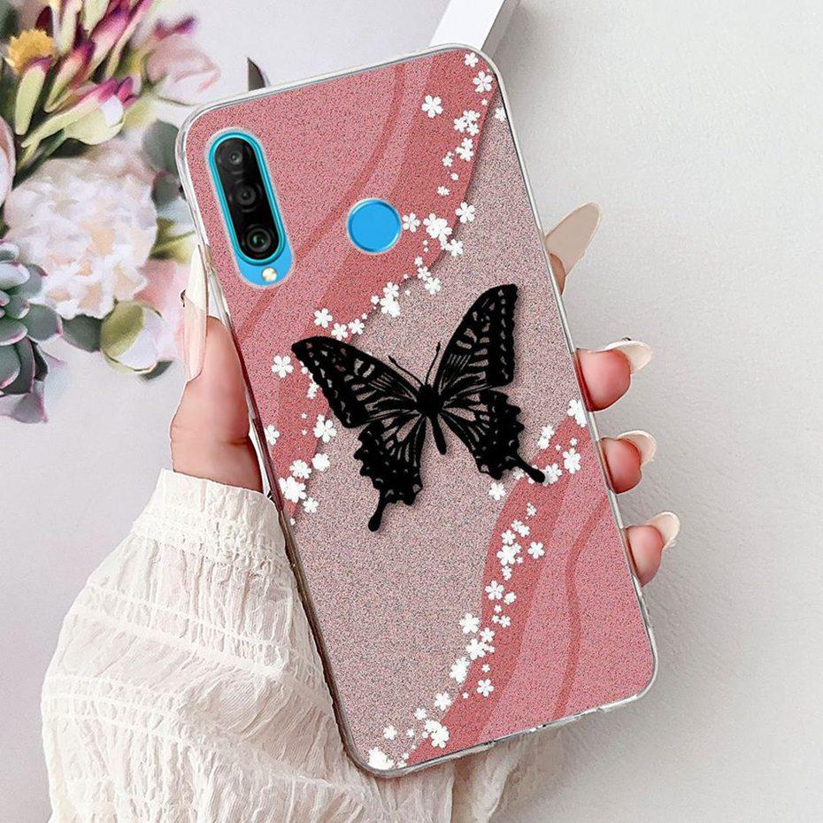 Cute Cartoon Case For Huawei P30 Lite P30 Pro Soft Silicone TPU Back Cover For Huawei P30lite P 30 P30Pro Phone Cases