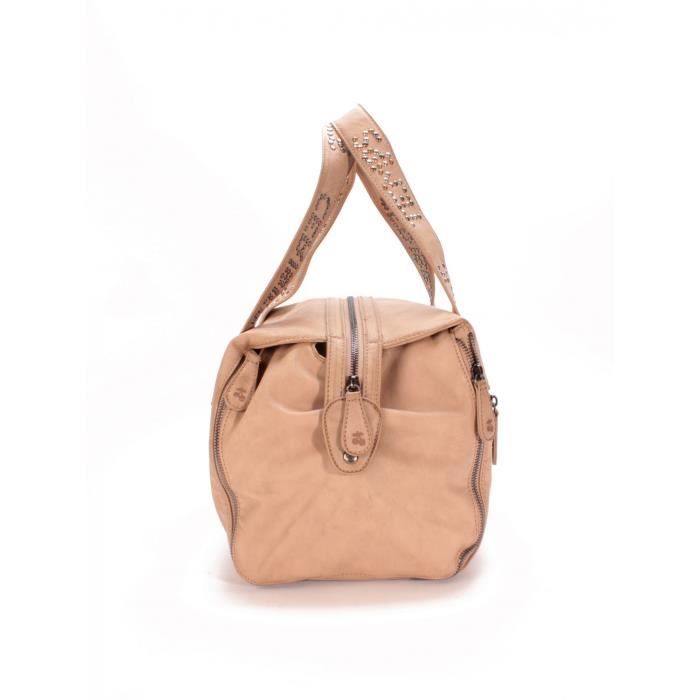 Sac - LE TEMPS DES CERISES - Fresh 1 Sable - Toile enduite - Epaule - Femme