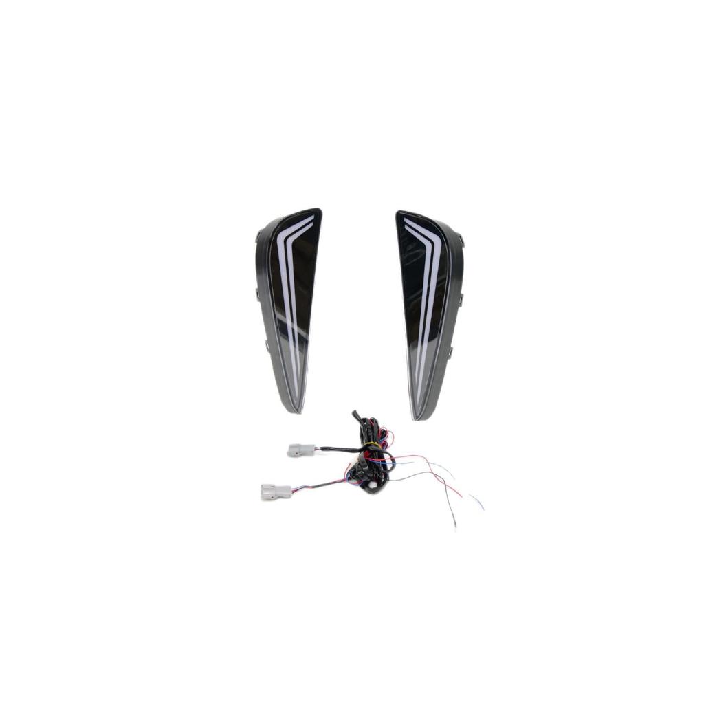Flowing LED Daytime Running Lights for 2019-2023 Toyota Prius