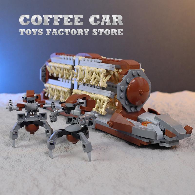Star Plan Angriffsfahrzeug MOC Bausteine 3D Modell Roboter Kampf Raumschiff Blöcke DIY Puzzle Spielzeug Erwachsene Kinder Geburtstagsgeschenke