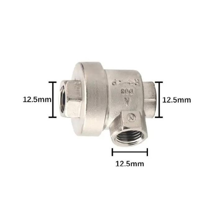 1 PZ Valvola a sgancio rapido Pezzi di ricambio per smontagomme Valvola di scarico rapido in metallo per macchina tagliapneumatici Smontagomme Ricambio