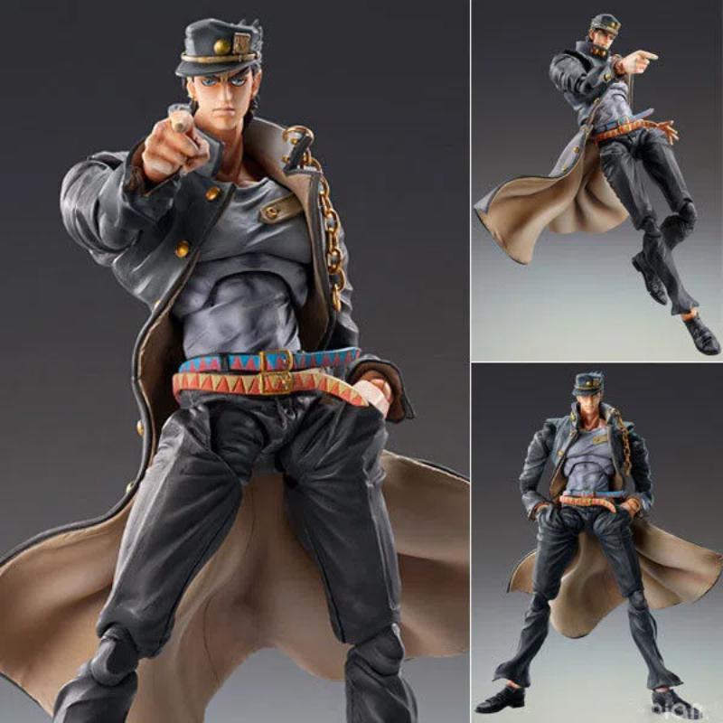 Jojo'S Adventure Superimage Bruno Kujo Jotaro Apaki Movable Action Figure - Collectible Shouban Model Toy