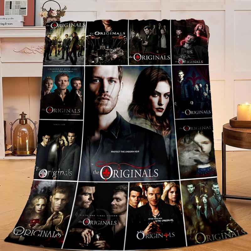 1 Stück Die Originals Serie Flanelldecke Geschenk, Geeignet für Männer und Frauen, Weich, Ideal für Betten und Sofa, Geburtstags- oder Weihnachtsgeschenk