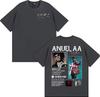 Rapper Anuel AA Rhlm 2 Album 2025 Merch Tshirts for Unisex Women Fashion Gothic Vintage T Shirt Oversized Cotton Tshirt Streetwear