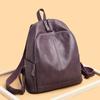 Soft PU Leather Women Backpack Anti Theft Backpacks Female Casual BackPack Bag