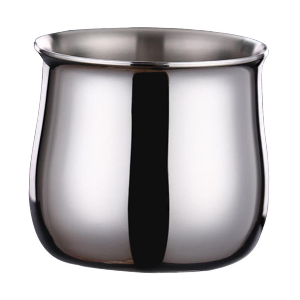 Stainless Steel Mug Milk Tea Cup Creative Drinking Utensils Unique 300 ml Espresso for Kitchen