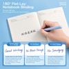 A5 Notebook Refill Blank / Lined 200 Pages Sketch Paper Replacement Insert Sketch Draft Design Inner Page Replacement Writing