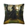 2025 New Wicked Elphaba & Glinda Tonal Pillow Cover Retro Trendy Pillow Case For Sofa Home Decoration Cushion Pillowcases