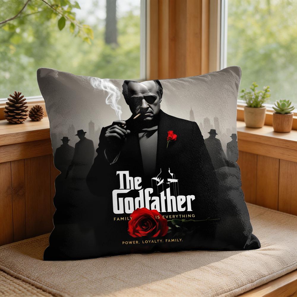 Film The GGodfather Cushion Cover Square Short Plush Pillow Case Living Room Sofa Home Decor Funda X
