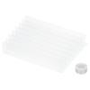 PATIKIL Set of Acrylic Pet Bed Blockers X Clear Toy Blockers with Tape for and Furniture 8-Piece Under-Sofa Blockers, (3.15"H 15.75"L), Beds, Sofas,