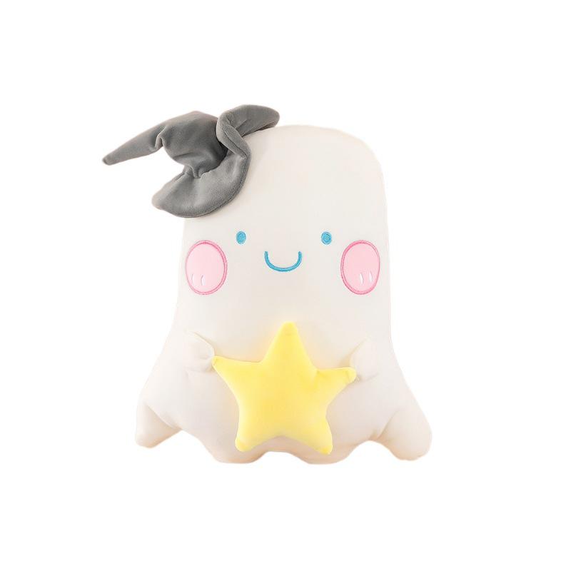Cuddly Ghost Plush Doll for Kids' Comfort and Companionship