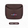 BBJA7 Car Door Cup Holder Box Storage Bin Seat Back Organizer Bag For BMW E46 E87 E60 E90 F48 E70 F15 G20 G30 i4 i7 G02 G05 X1X3 X5 X6