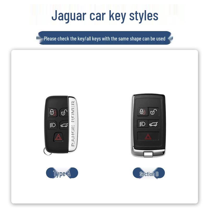 Jaguar Key Case: Compatible with XE, XF, XJ, F-Pace, E-Pace, and F-Type Models