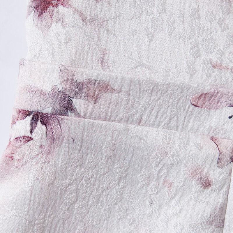 Paster Women's New Chinese Style Blazer & Vest Dress Set