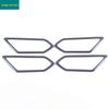 Volkswagen 2021 ID.4X Black ABS Mirror Cover & Rain Shield with Inner Door Handle Air Vent